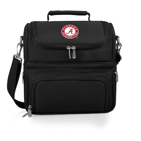 Picnic Time Family Of Brands NCAA Alabama Crimson Tide Pranzo Lunch Bag - Insulated Lunch Box with Picnic Set 512-80-175-004-0