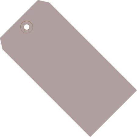Partners Brand Shipping Tags, 13 Pt., 5 1/4" x 2 5/8", Gray, PK1000 G11061F