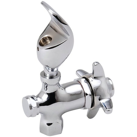 B & K Drinking Water Bubbler, 1/2 In Connection, Brass, Chrome 220-007NL