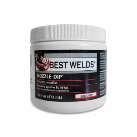 Best Welds Nozzle Dip Gel, 16 oz, Jar, Blue 905-NOZZLE-DIP