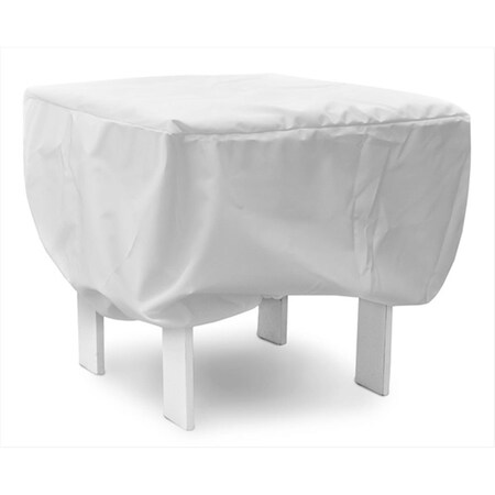 Koverroos Weathermax 40 in. Square Table Cover- White - 41 L x 41 W x 18 H in. 14266