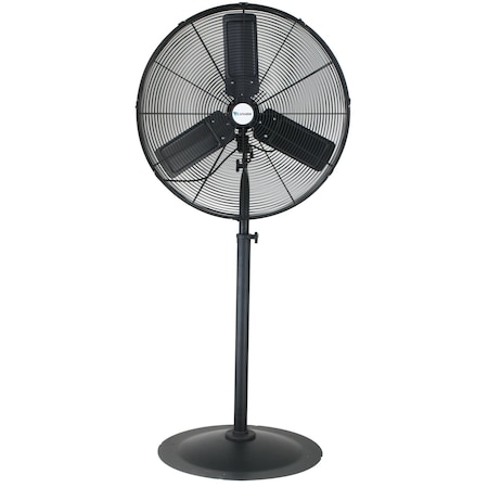 Canarm Standard-Duty Industrial Fan, Pedestal Mount, 120V AC, 10,205/9,855/9,447 cfm PBKD30-OSC