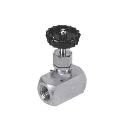 Hoke 2100 Series - Bar Stock, Screwed Bonnet Needle Valves, 1/4in FNPT x 1/4in FNPT, 6000 PSI 2118F4Y