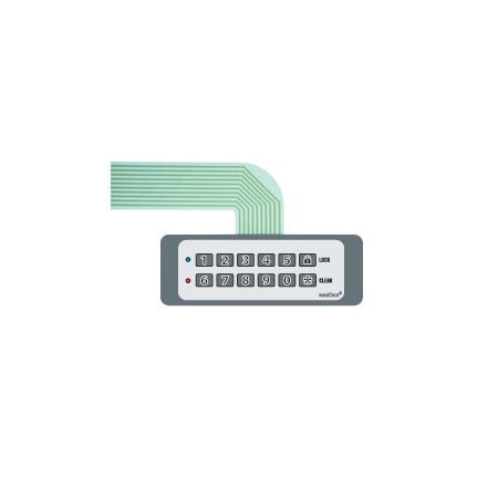 Southco Horizontal Membrane Key Pad EA-KC2-101