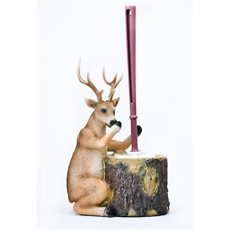 Dlc Stinky Deer Toilet Brush Holder - 11.75 x 5 x 7.75 in. 10824