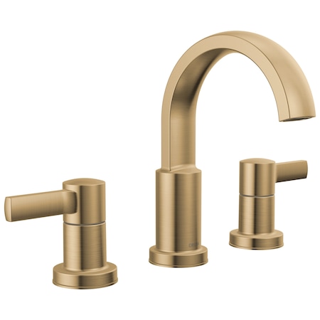 Delta Albion Two Handle Widespread Bathroom Faucet Champagne Bronze 35855LF-CZ