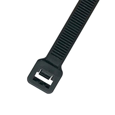 Fast Fans Cable Tie, 48 in L, Black, 175 lb Strength, 50 PK FA2965105