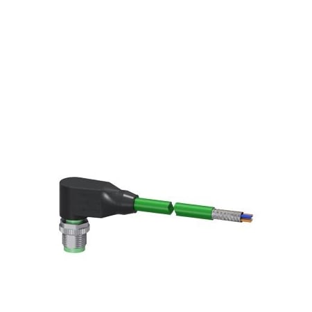 Siemens bus cable for PROFINET pre-assembled at one end 4-core shielded 3RK1902-2HB30