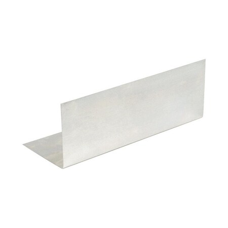 Amerimax Home Products 3 x 2 x 7 in. Aluminum V Shape Flashing, Silver 5994892