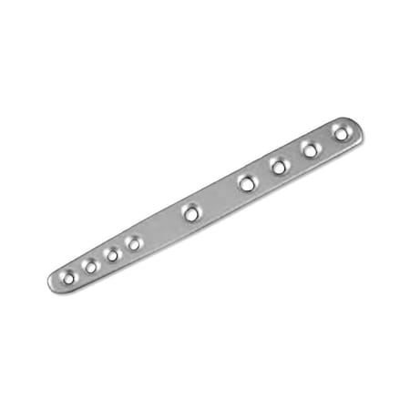Jorgensen Laboratories Carpal Arthrodesis Plate, Round-Hole. 2.0mm/2.7mm. 75mm J0428L