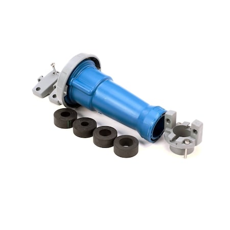 H&K International HandK International In-Line Connector/Female Plug, 30 Amp, 250 Volt, 1 Phase, 2 Pole RAW330C6W