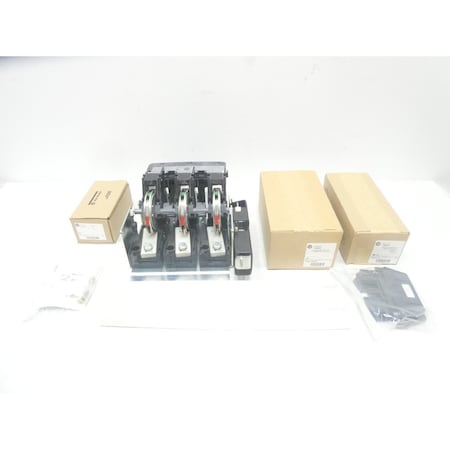 Allen Bradley 3P 400A AMP 600V-AC FUSIBLE DISCONNECT SWITCH 1494V-DH644-A