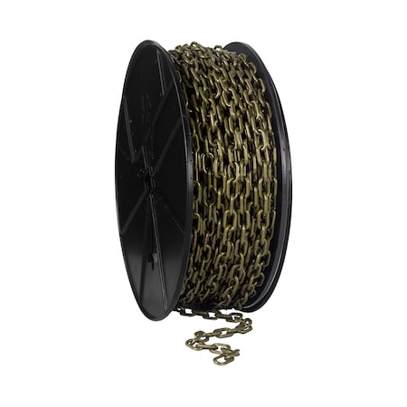 Mr. Chain 3/4" x 200' Khaki Gold Plastic Safety - Reel 00107