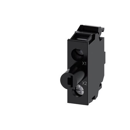 Siemens LED module with integrated LED 230 V AC, green, screw terminal 3SU1401-2BF40-1AA0-ZY19