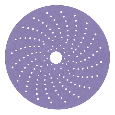 3M Cubitron Clean Sanding Abrasive Disc, Ceramic, 320 Grit, Coated Type, 737U 7100141496