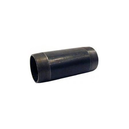 Ace Trading - Nipple 2 x 4 in. Steel Nipple, Black 588-040HN