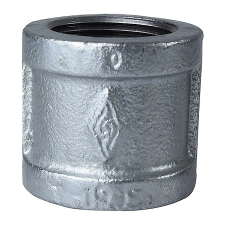 Prosource Exclusively Orgill Pipe Coupling, 12 in, Threaded, Malleable Steel, SCH 40 Schedule 21-1/2G