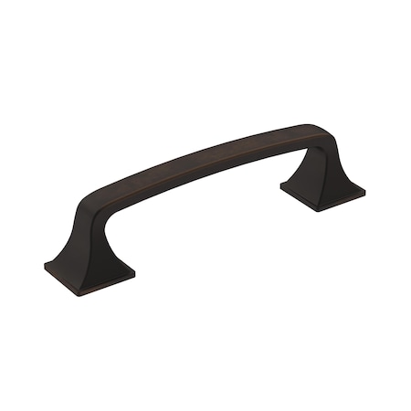 Amerock Ville 3-3/4 in 96 mm Center-to-Center Oil Rubbed Bronze Cabinet Pull BP36775ORB
