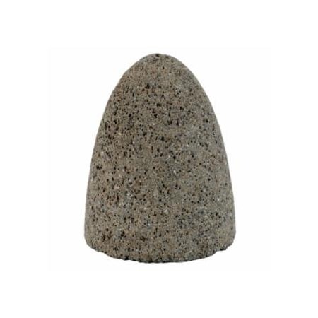 B-Line Abrasives Cones and Plug, 3 in dia, 3 in thick, 5/8 in to 11 in arbor, 24 grit, 100PK 903-C18R30305