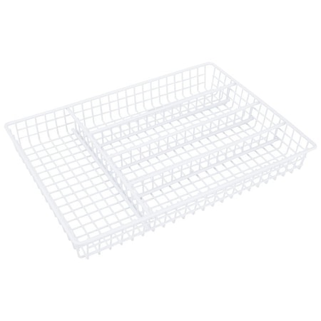 Simple Spaces Storage Tray, 14 in W, 10-1/4 in D, Steel JI-18W-3L