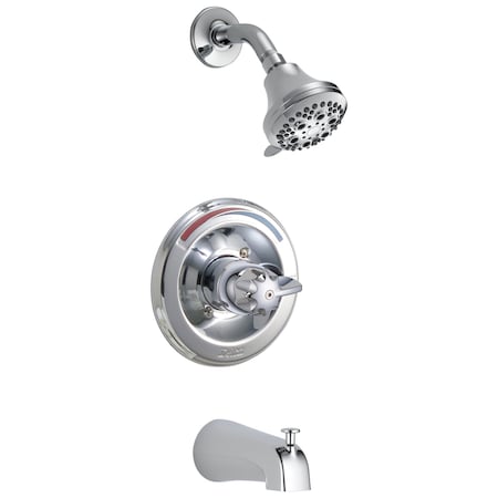 Delta Commercial Hdf Monitor(R) 13 Series Tub And Shower Trim In Chrome T13490