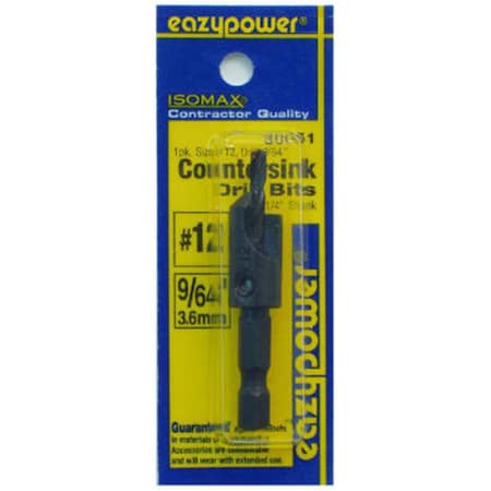 Eazypower 30051 No. 12 Countersink Drill 580811