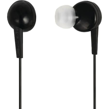 Koss 187204 KEB6i In-Ear Headphones - Black - Stereo - Wired - Earbud - Binaural - In-ear - Black 187204