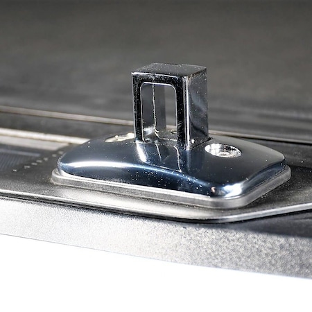 Putco Tie Downs, Stake Pocket Mount; 250 Pound Capacity; Chrome Plated; Stainless Steel; Set Of 99915