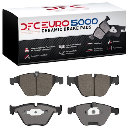 Dfc 5000 Euro Ceramic, Disc Brake Pad Set,  1600-0918-00