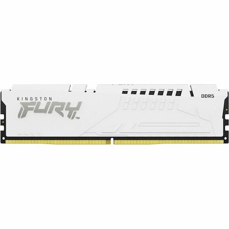 Kingston 128GB 5200MT/S DDR5 CL40 DIMM KIT OF 4 FURY BEAST WHITE XMP KF552C40BWK4-128