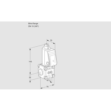 Honeywell Kromschroder VAS1-0/10R/NW KS88002592