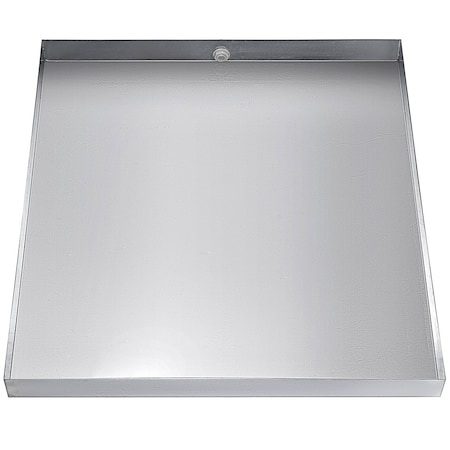 Vevor 32X30X2.5 in Iron Galvanized Sink Washing Machine Drip Pan 1.2mm SP3