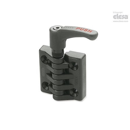 Elesa Hinges with friction brake, CFA.65-ERS-SH-6 CFA-ERS