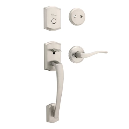 Kwikset Residential Handlesets Satin Nickel 819PTHXSEL-15