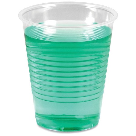 Zoro Select Translucent Plastic Cold Cups, 12 oz, PK50 BWKTRANSCUP12PK