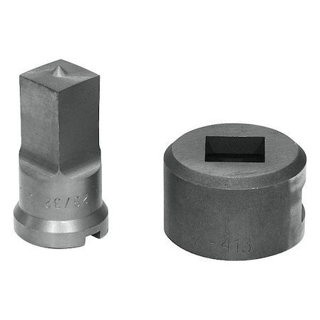 Edwards Square Punch & Die Set ED9-PDSQ23/32
