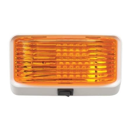 Valterra Valterra Products LED Porch Light with On-Off Switch, Amber VLPDG52725VP