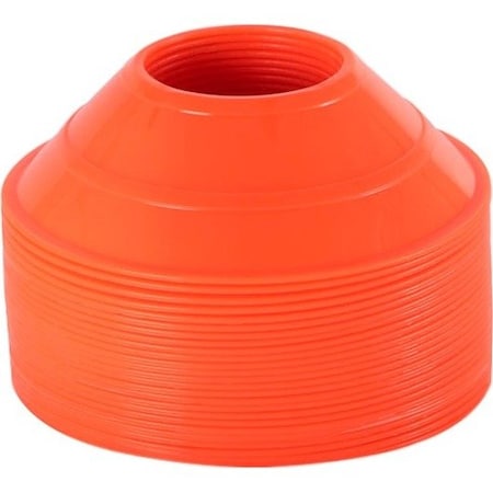 Champion Sports MCXNOR 5 in. Mini Neon Field Cones; Neon Orange MCXNOR