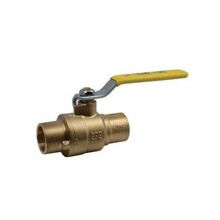 Apollo Valves Manual 2-Way Ball Valve, Sweat, Brass 77F20301