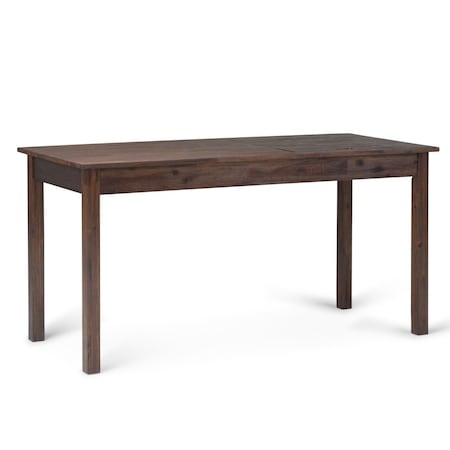 Homeroots 60" Brown Wood Computer Desk 640679