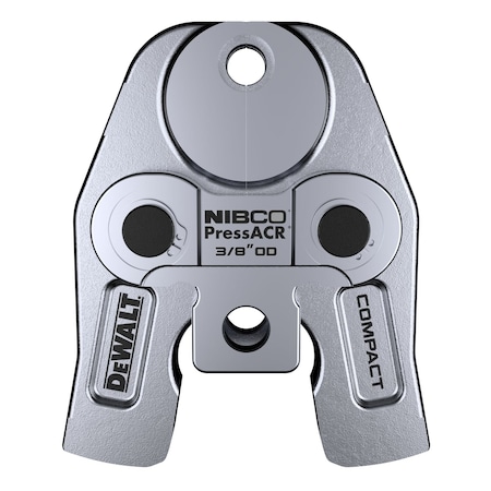 Dewalt Compact Press Jaw, For 3/8 in Nibco Pipe DCE214038