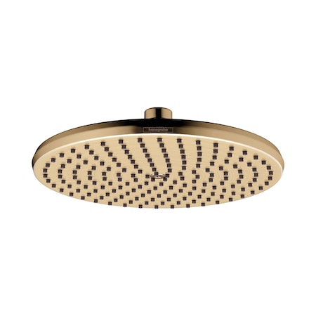 Hansgrohe Locarno Showerhead 240 1-Jet, 2.5 GPM in Brushed Bronze 04823140