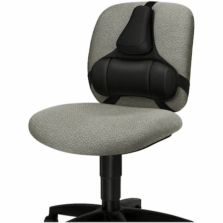 Fellowes Backrest, Black, Fabric FEL8037601