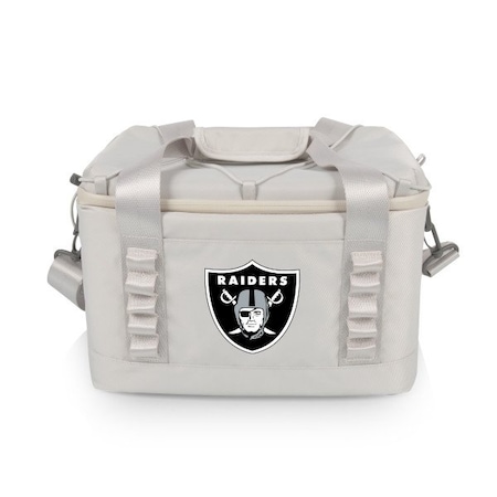 Picnic Time Family Of Brands NFL Las Vegas Raiders - Tarana Superthick Recycled Cooler - 12 can 630-12-105-234-2