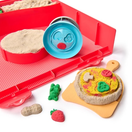 Kinetic Sand Magically Rising Pizzas Squish Pizza Set 6072551