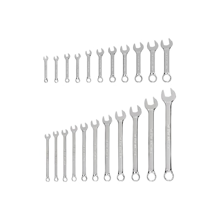 Tekton Stubby and Standard Length Combination Wrench Set, 22-Piece (1/4 - 3/4 in.) WCB90909