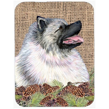 Carolines Treasures Keeshond Glass Cutting Board - Large SS4080LCB