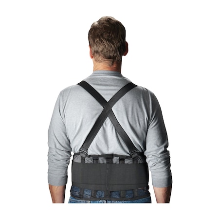 Pip Black Mesh Back Support Belt 290-440XL