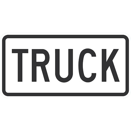 Lyle Truck, 24x12, High Intensity Prismatic, White G-11666-HI_24x12