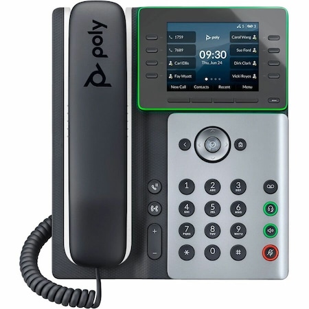 Hp Poly Edge E350 IP Phone and PoE-enabled 82M89AA